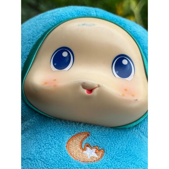 Playskool Musical Light Up LULLABY GLOWORM Blue Green Plush Toy Sleep Buddy Nap - Picture 2 of 7